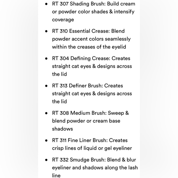 Real Techniques Makeup Brush Set Everyday Eye Essentials - Picture 12 of 14